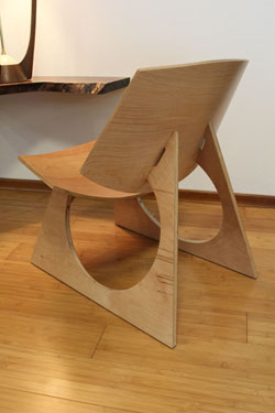 Birch Ply Lounge Chair